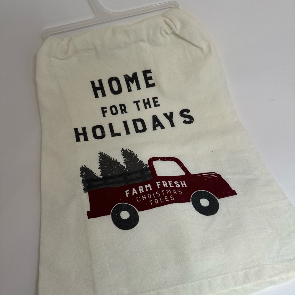 Farm Fresh Christmas Trees Holiday Towel - Home for the Holidays